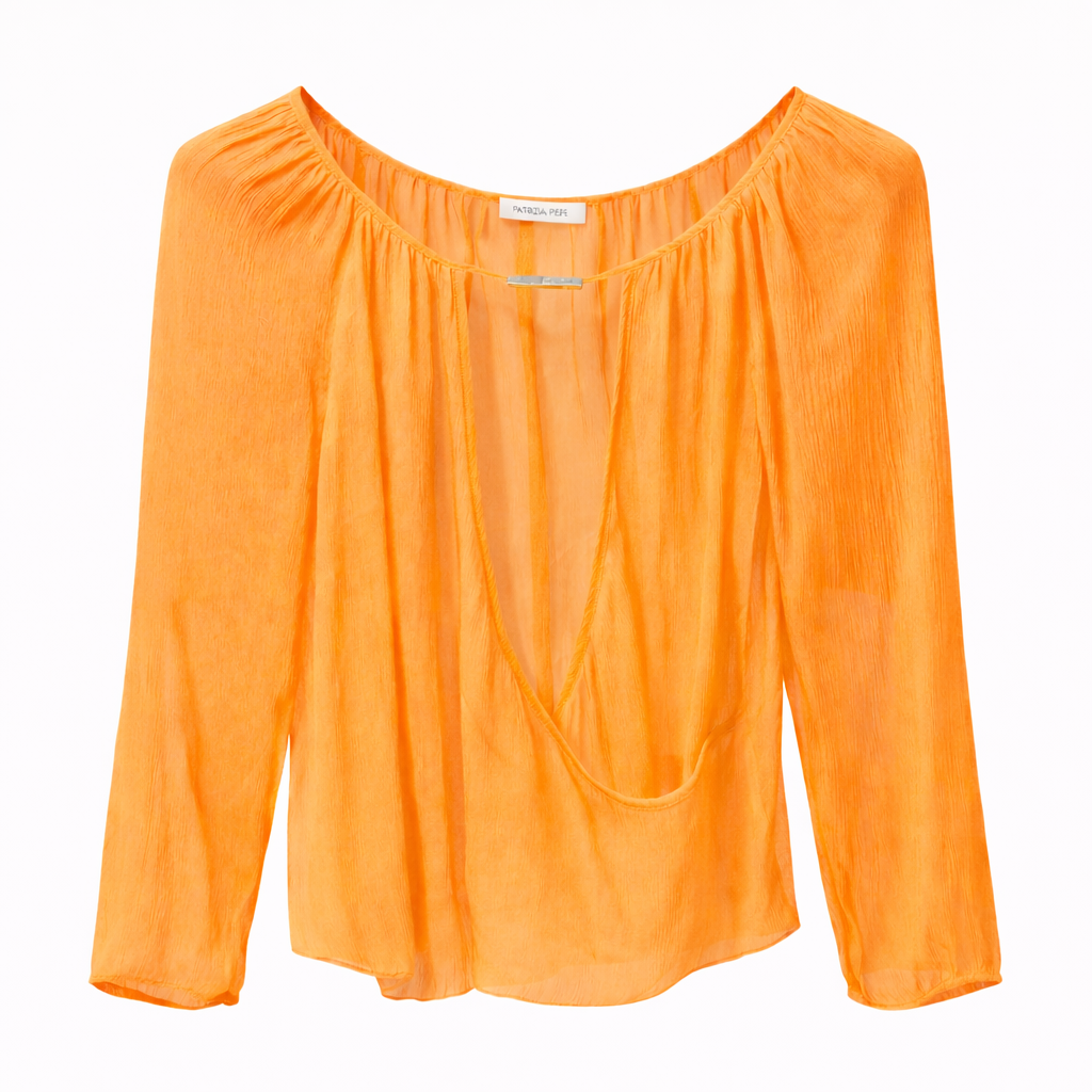 Patrizia Pepe Woman Orange Blouse