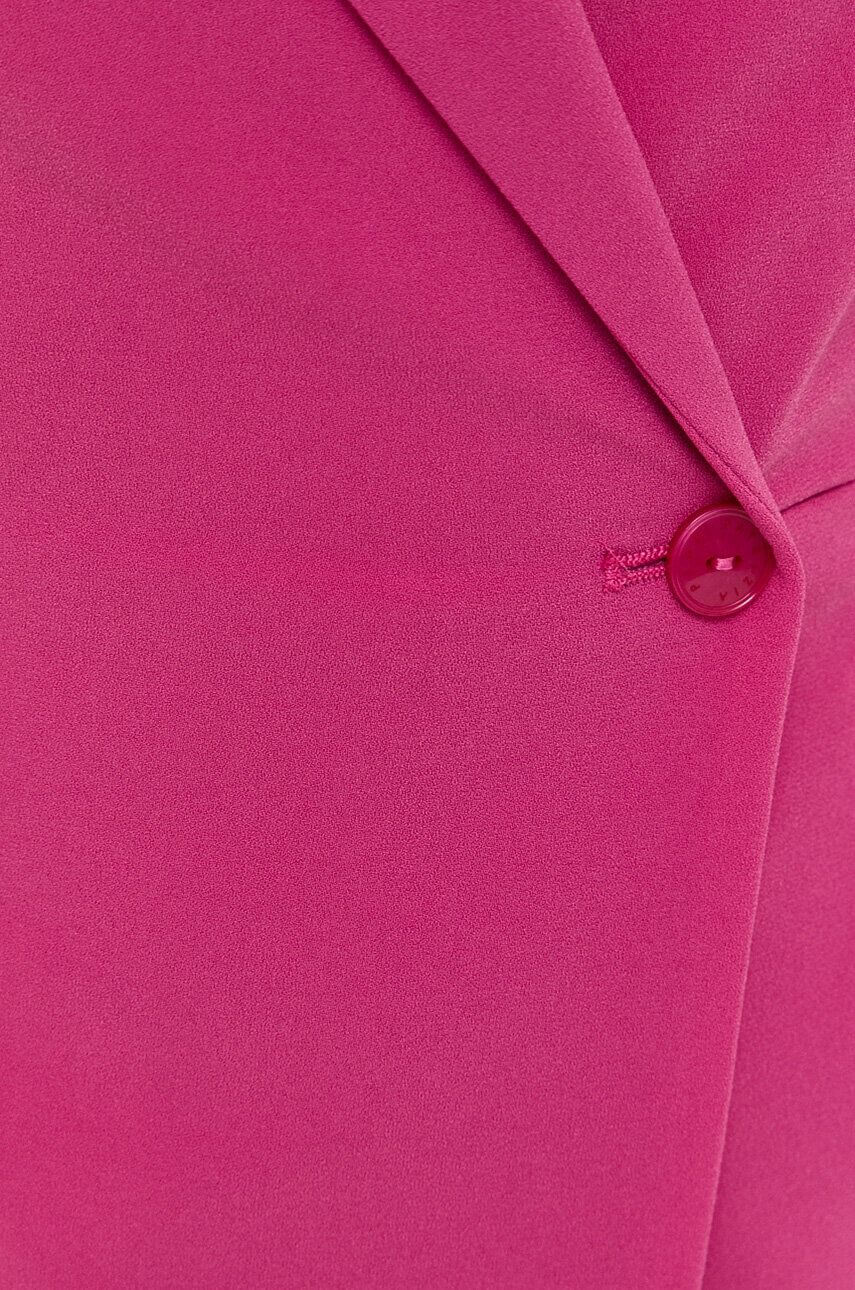 abito smanicato fucsia