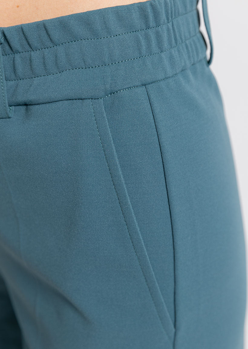 pantaloni mineral green
