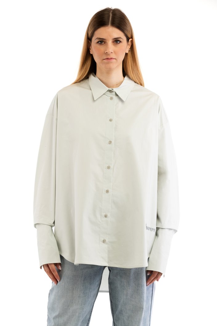 Patrizia Pepe Woman Shirt Metal Grey