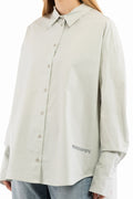 Patrizia Pepe Woman Shirt Metal Grey