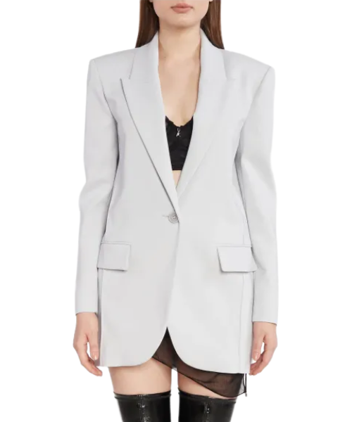 Patrizia Pepe Woman Grey Jackets