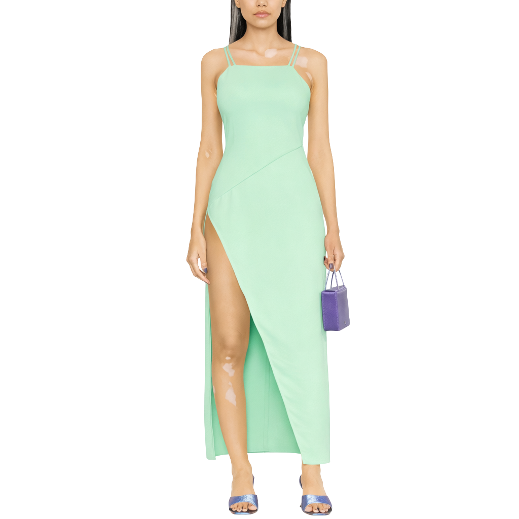 The Attico Woman Green Dress