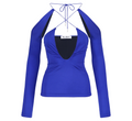 The Attico Woman Blue T-shirt & Top