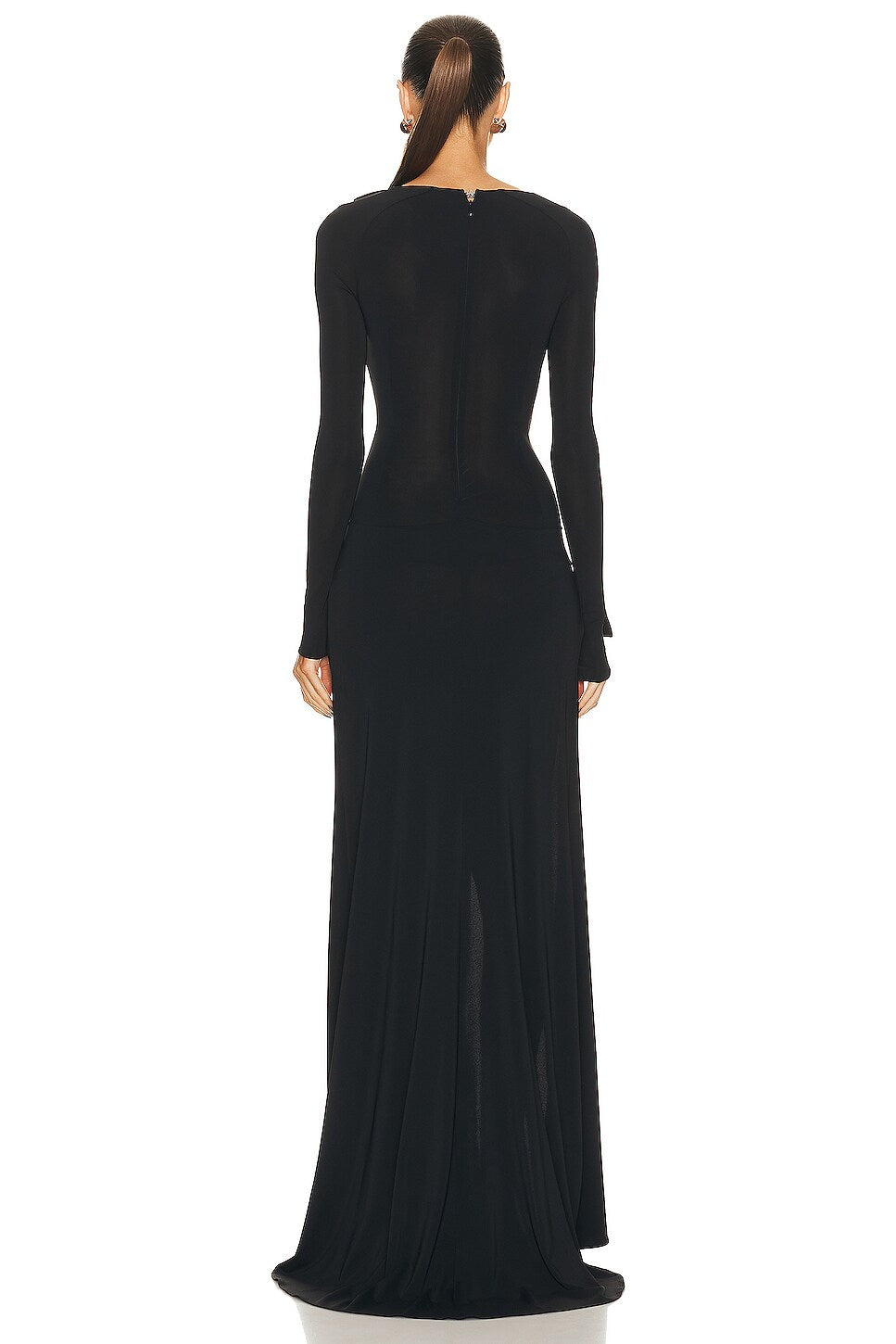The Attico Woman Black Dress