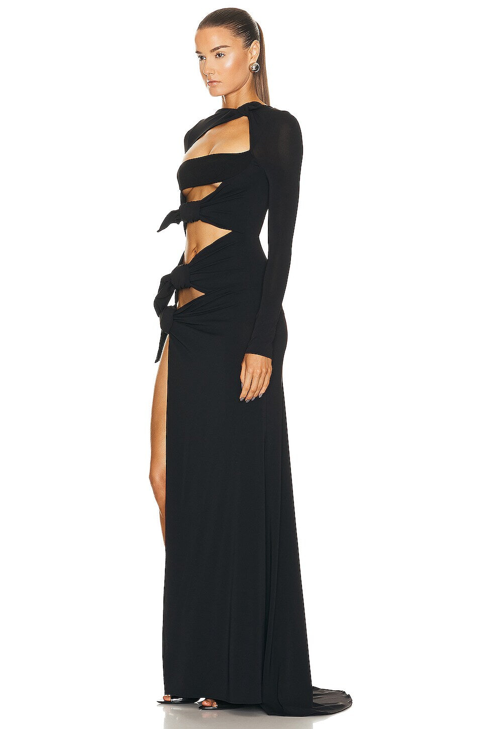 The Attico Woman Black Dress