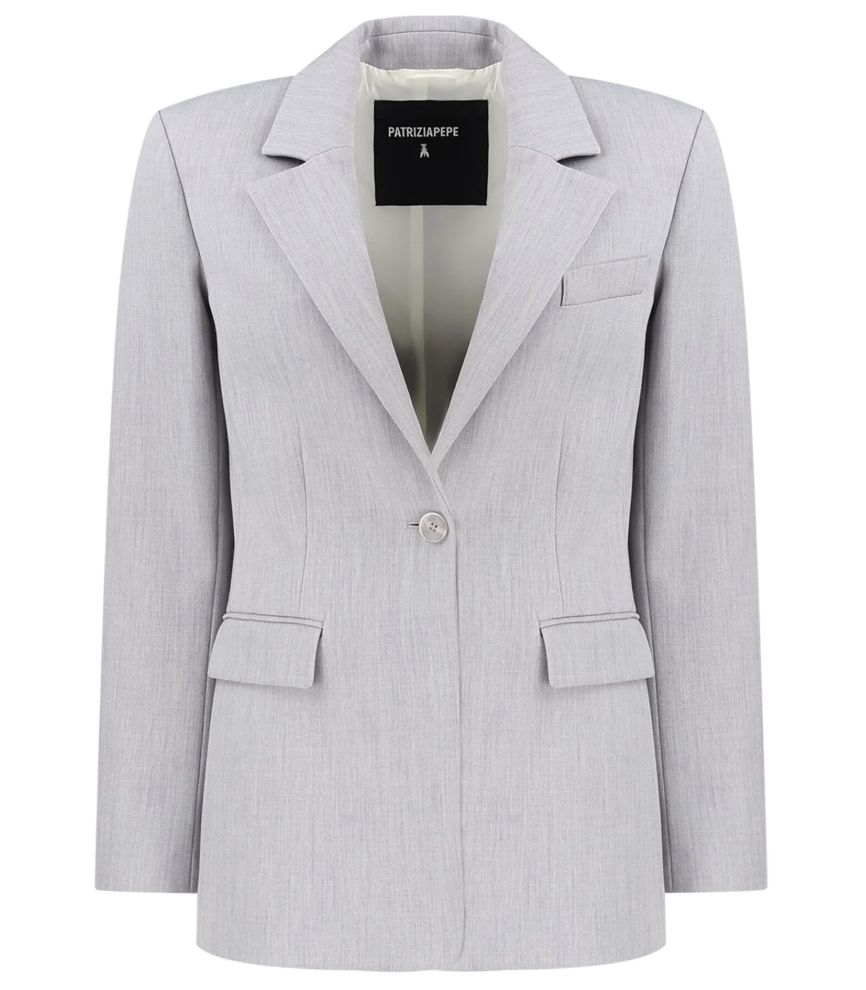 Patrizia Pepe Woman Jacket Melange Grey