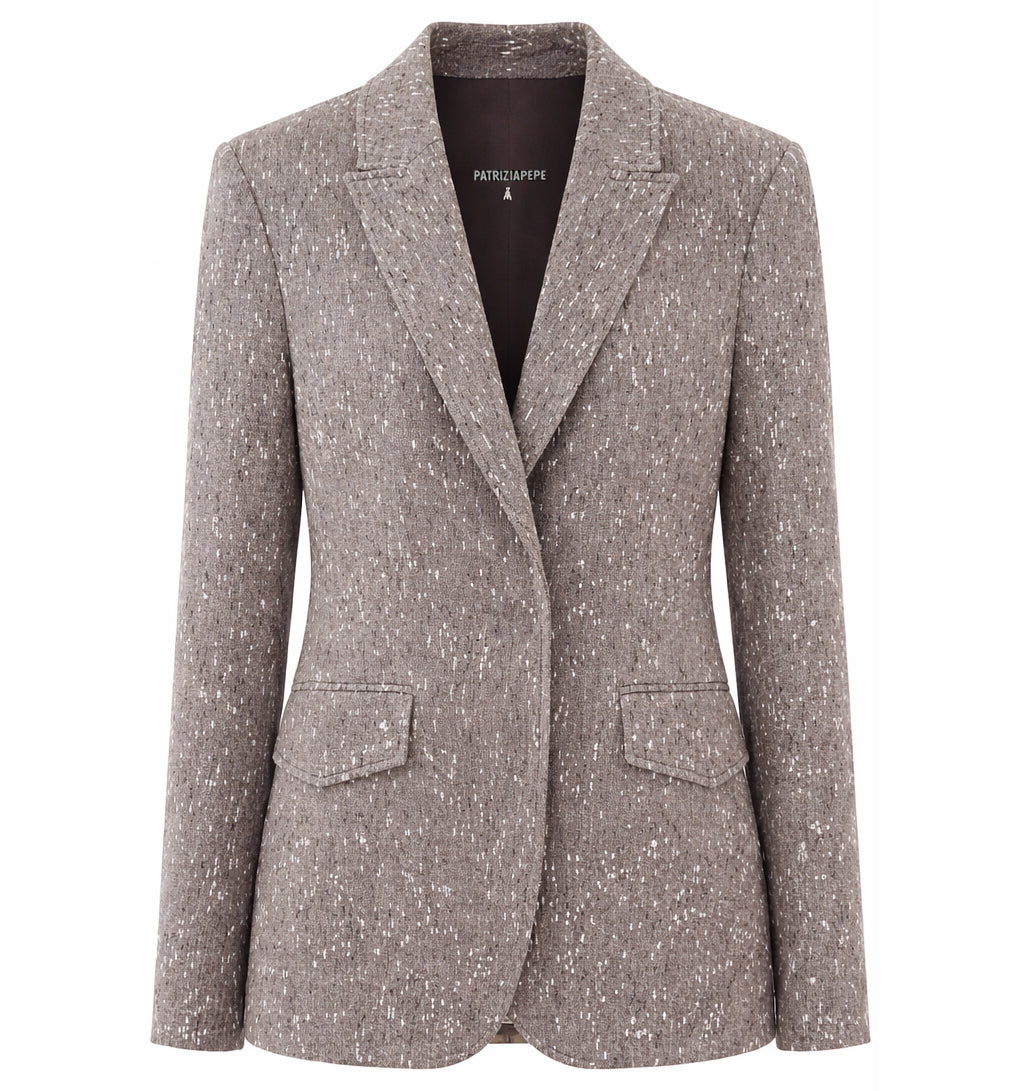 Patrizia Pepe Woman Grey Formal Jacket