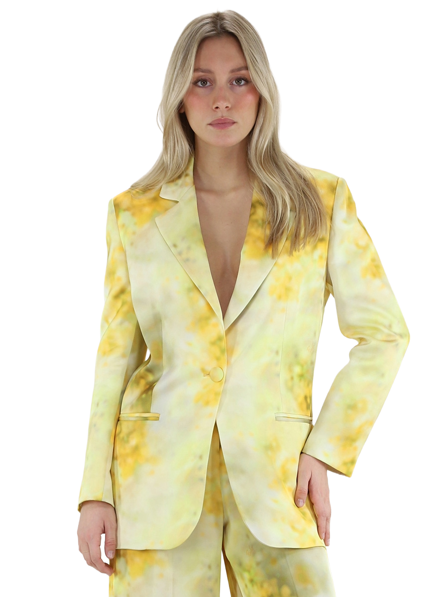 Pinko Woman Yellow Formal Jacket