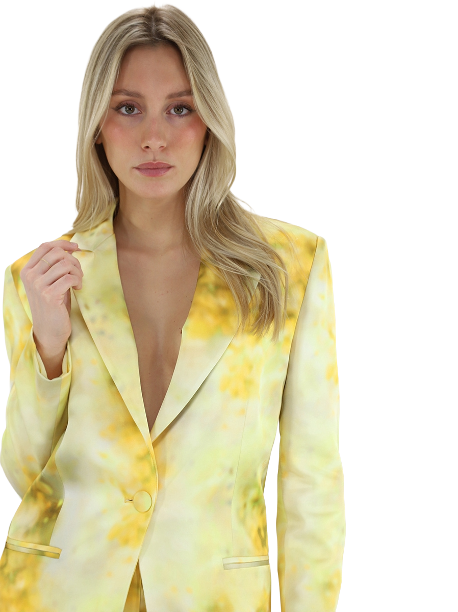 Pinko Woman Yellow Formal Jacket