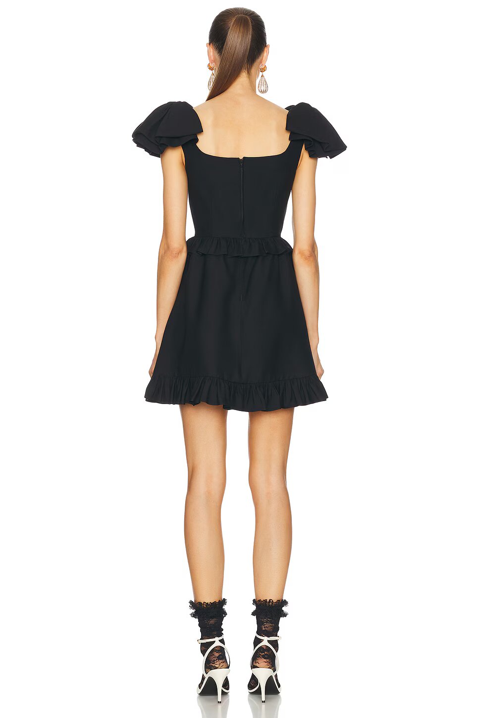Valentino Garavani Woman Dress Crepe Couture Black
