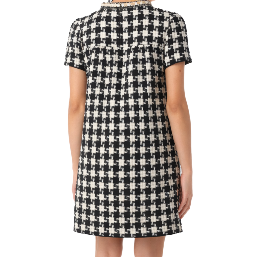 Valentino Garavani Woman Dress Scacchi Black