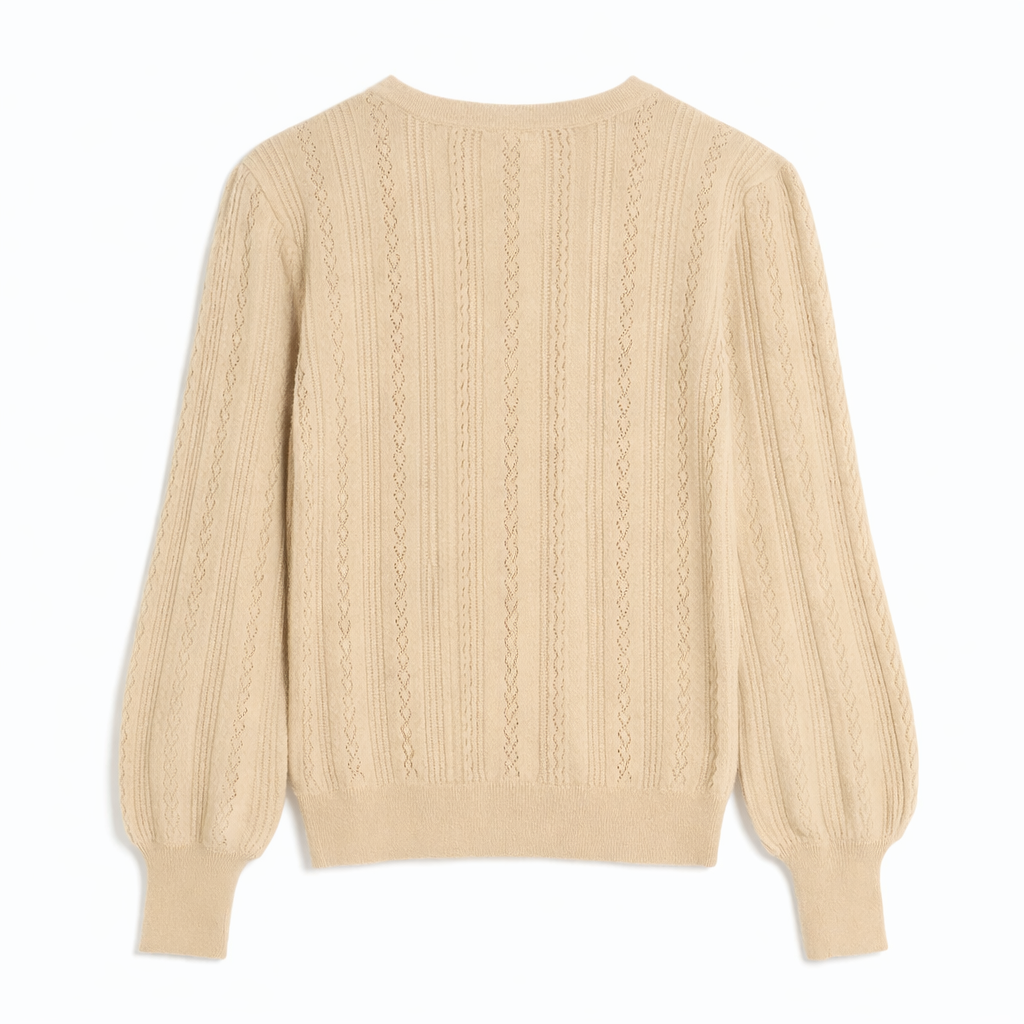 Valentino Garavani Woman Beige Sweaters