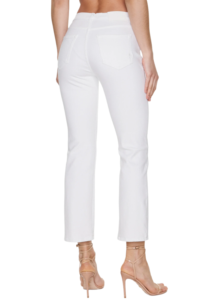 Pinko Woman White Trousers