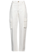 Pinko Woman White Trousers