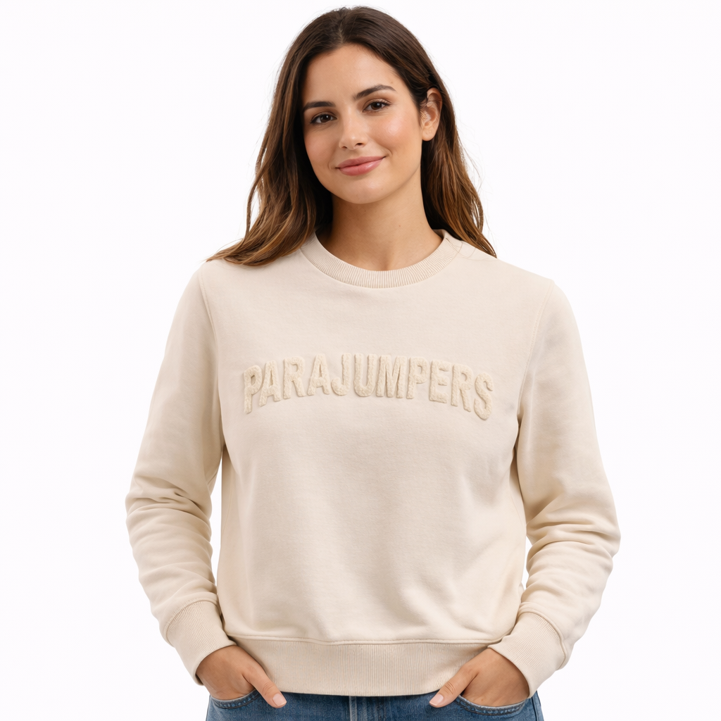 Parajumpers Woman Beige Sweatshirts