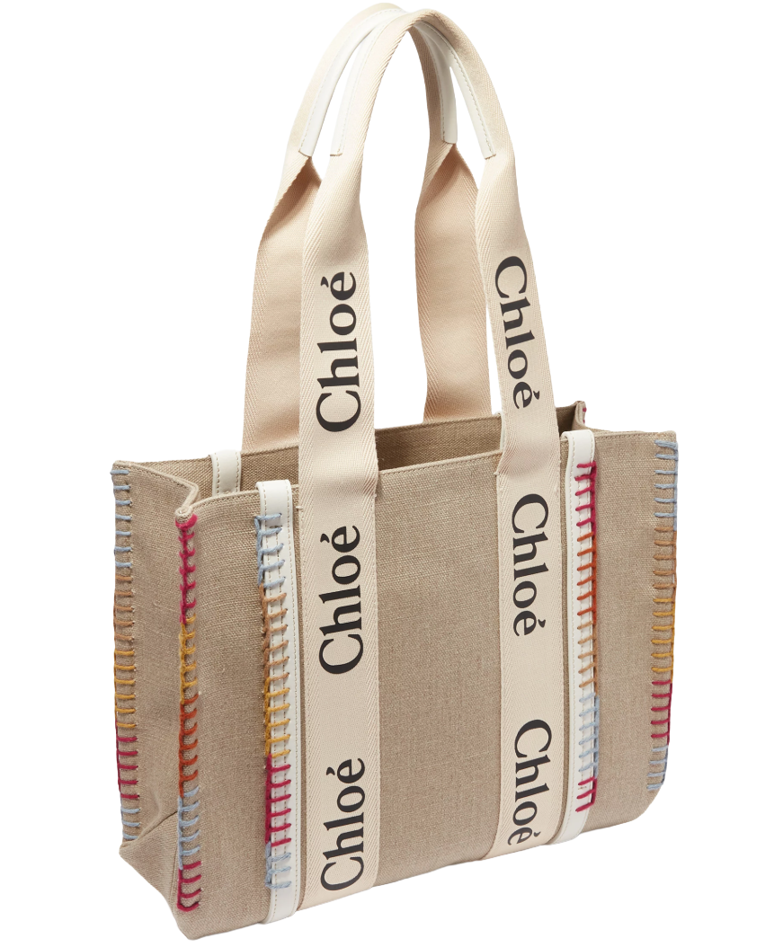 Chloé Woman Beige Crossbody Bags