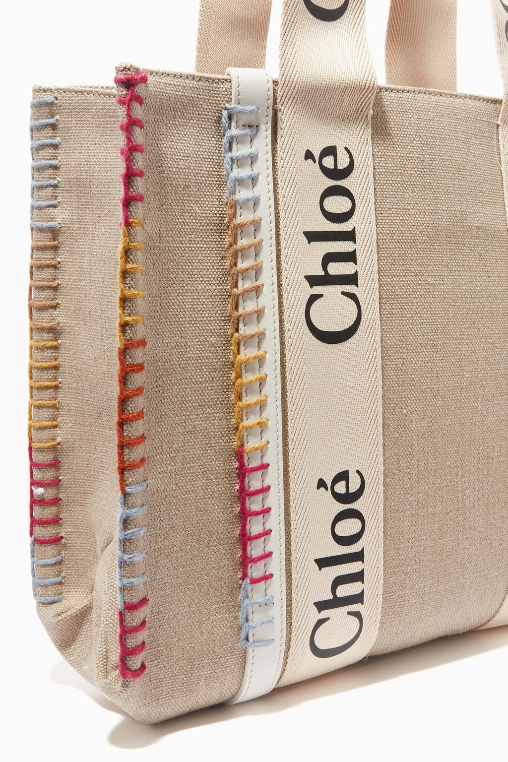 Chloé Woman Beige Crossbody Bags
