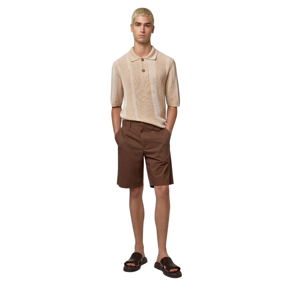Alpha Studio Man Brown shorts