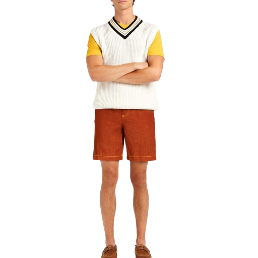 Alpha Studio Man Brown shorts