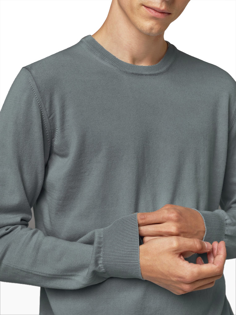 Alpha Studio Man Grey Sweaters