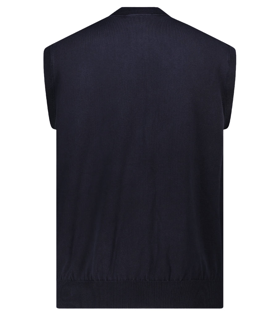Alpha Studio Man Blue Vest