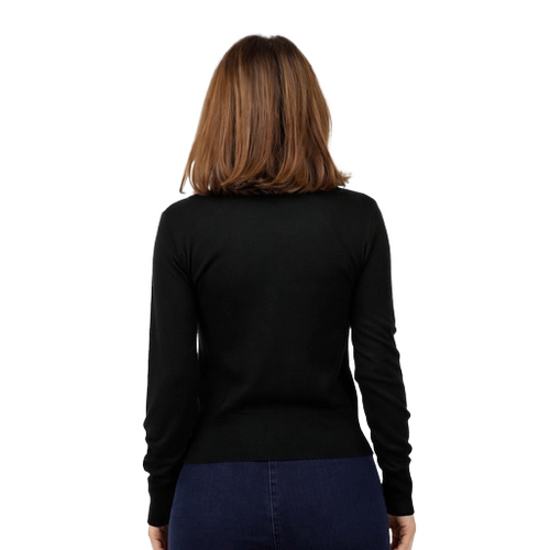 Alpha Studio Woman Knit Alpha Studio Black