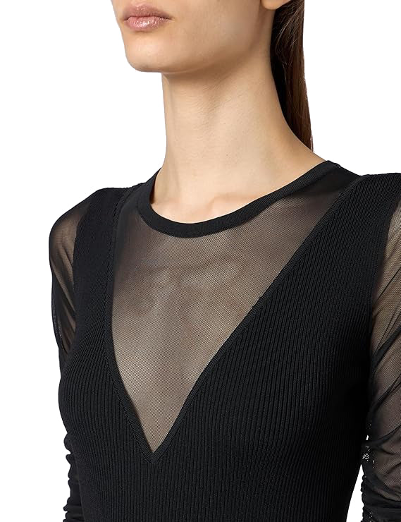 abito bergamotto in tulle