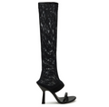 stivaletti tulle neri