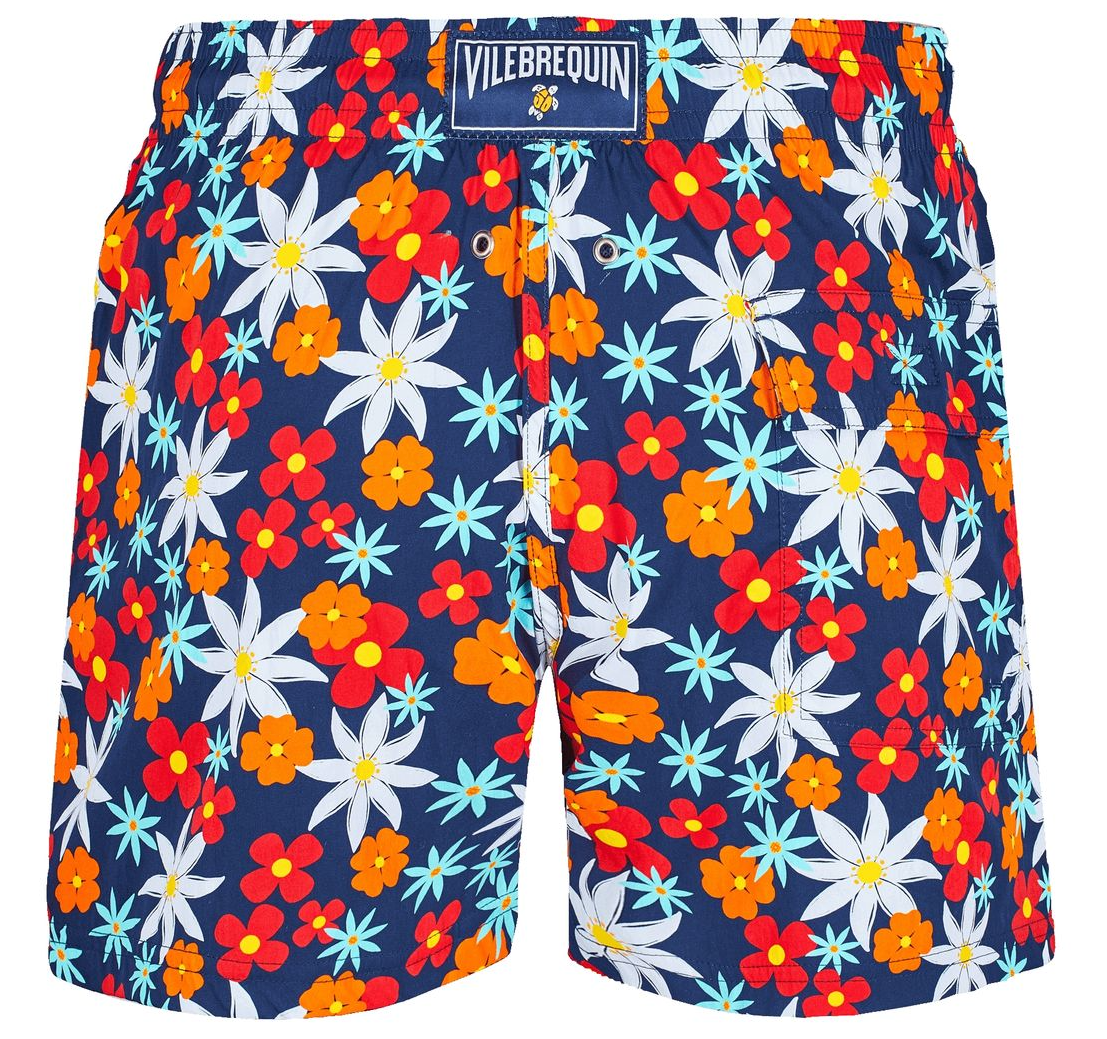 Swim shorts spring flowers