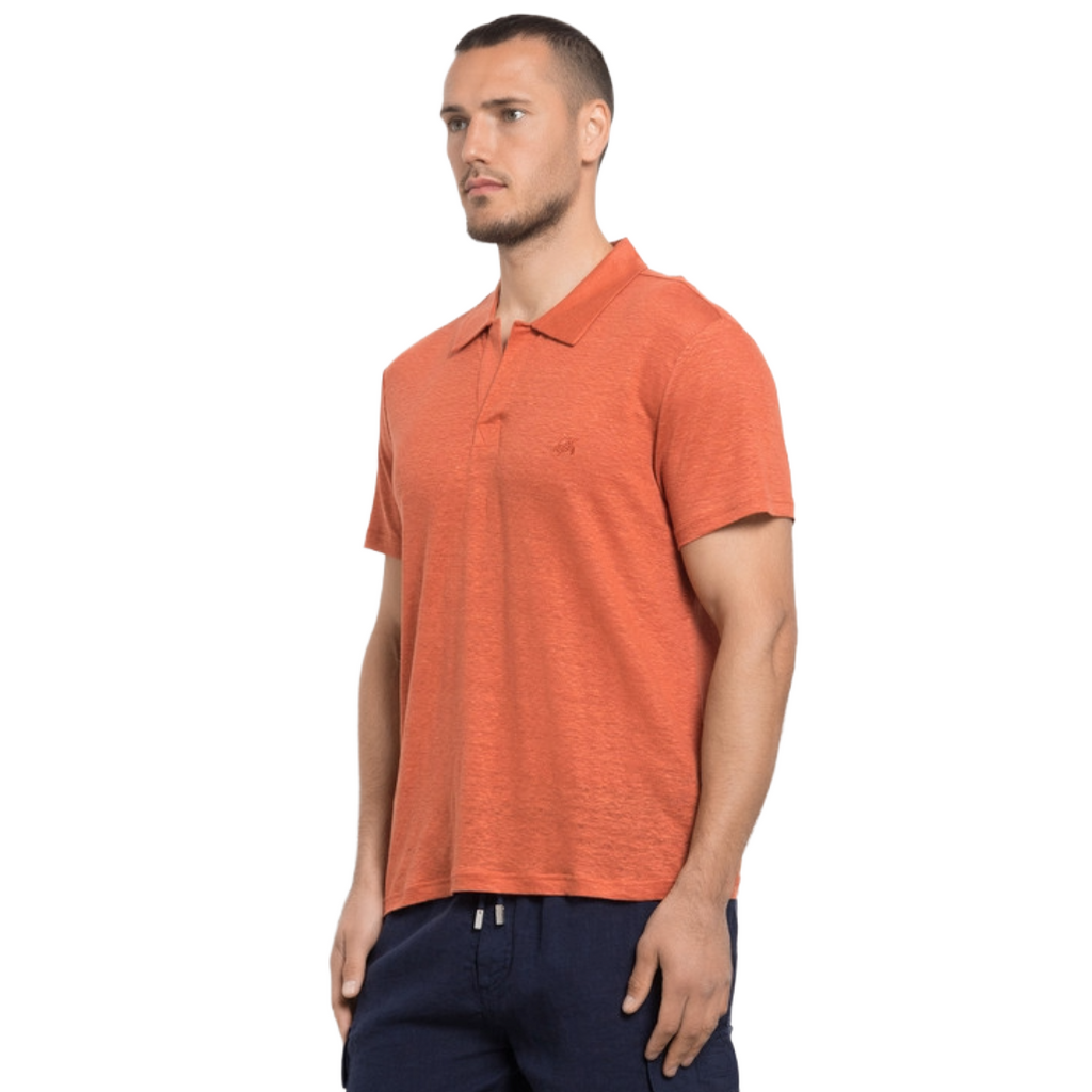 Vilebrequin Man Polo Abricot Orange