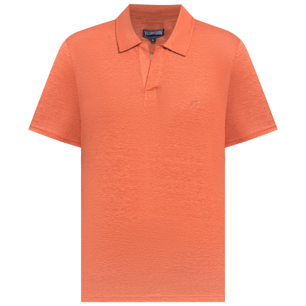 Vilebrequin Man Polo Abricot Orange