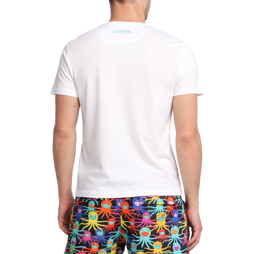 Vilebrequin Man T-Shirt Tao White