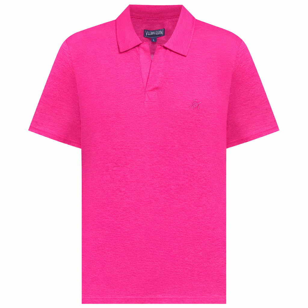 Vilebrequin Man Polo Shocking Pink