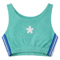 Comme Des Fuckdown Woman Top Aqua Green