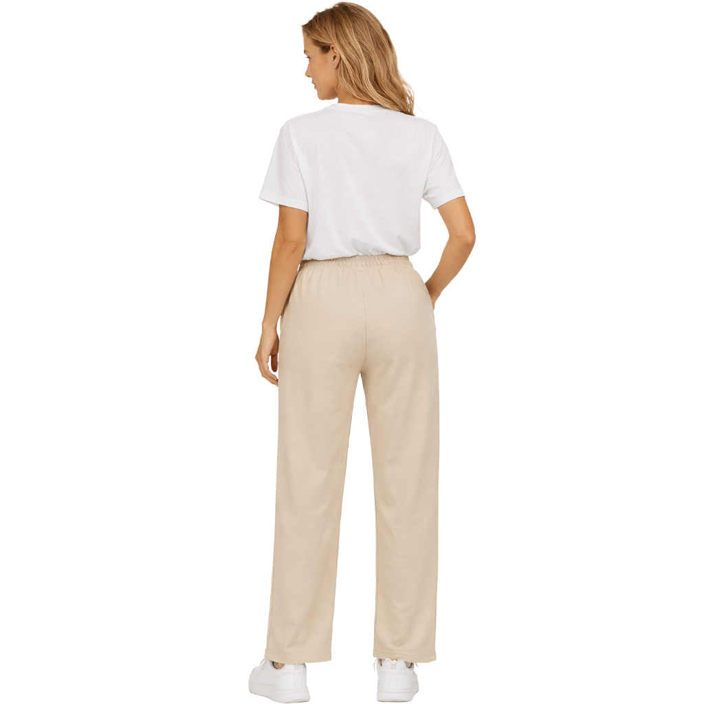 pantaloni beige
