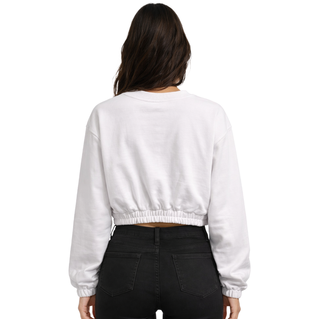 Comme Des Fuckdown Woman Sweatshirt White