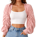 Comme Des Fuckdown Woman Bomber Coprispalla Pink