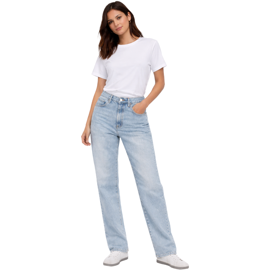 jeans blu chiaro