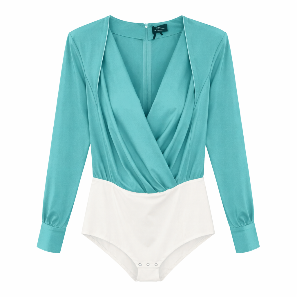 Elisabetta Franchi Bodysuit Green Acqua