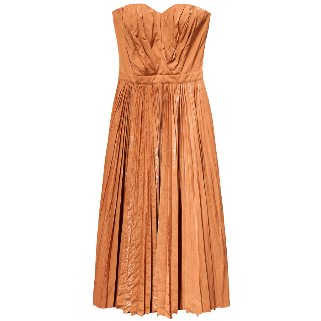 Elisabetta Franchi Woman Dress Pleated Pink