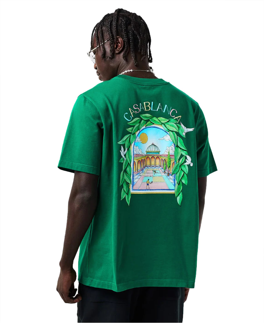 printed t-shirt l'arch de tennis