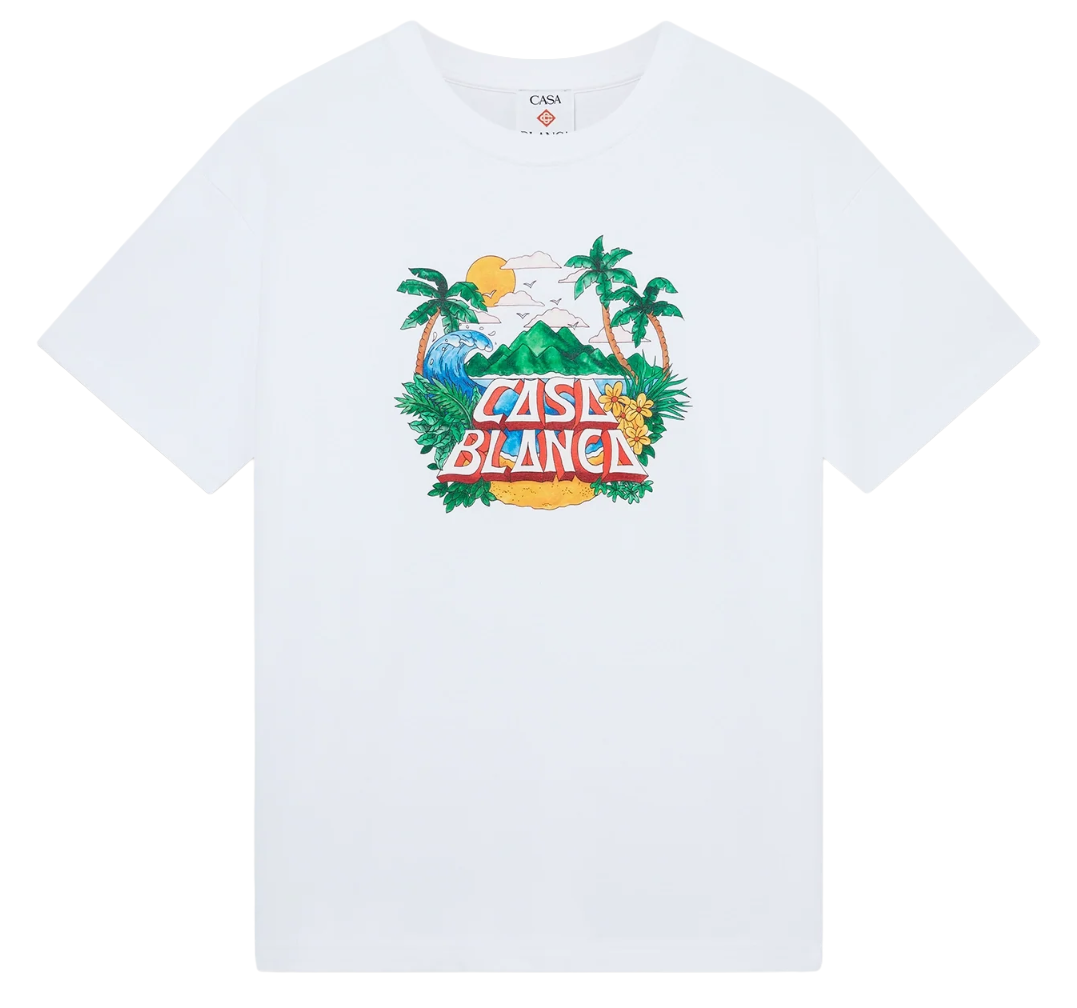 casa beach wave printed