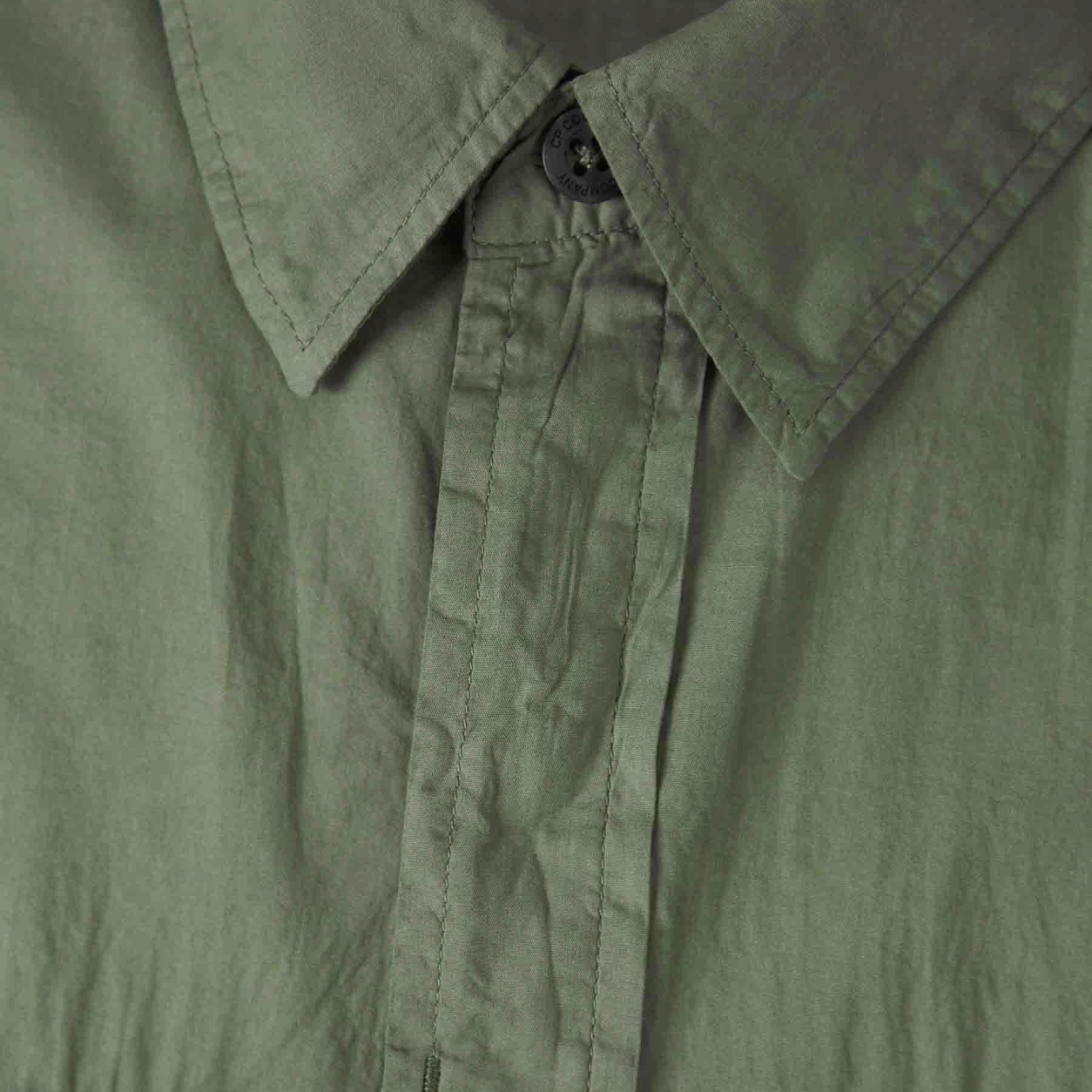 C.P. Company Man Shirt Mussola Light Green