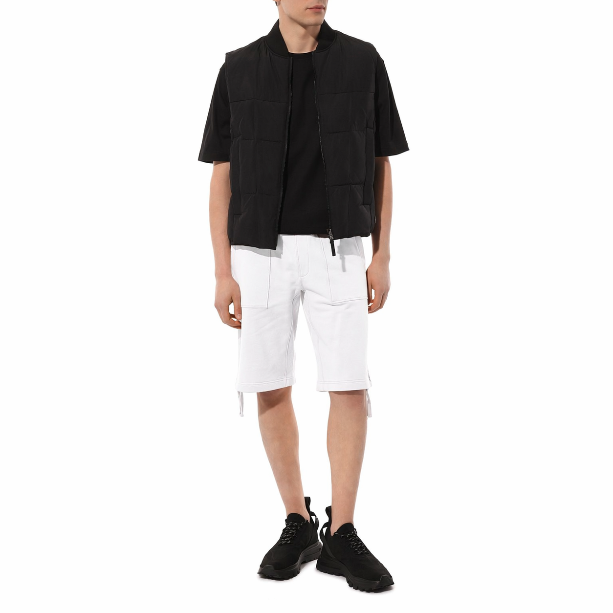 C.P. Company Man Shorts Raised White