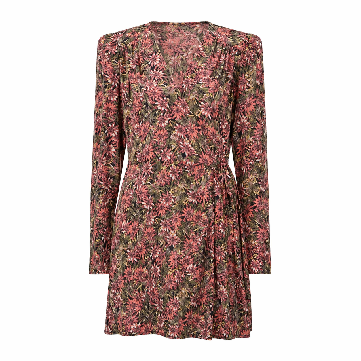 Patrizia Pepe Woman Dress Sensorial Flowers Multicolor