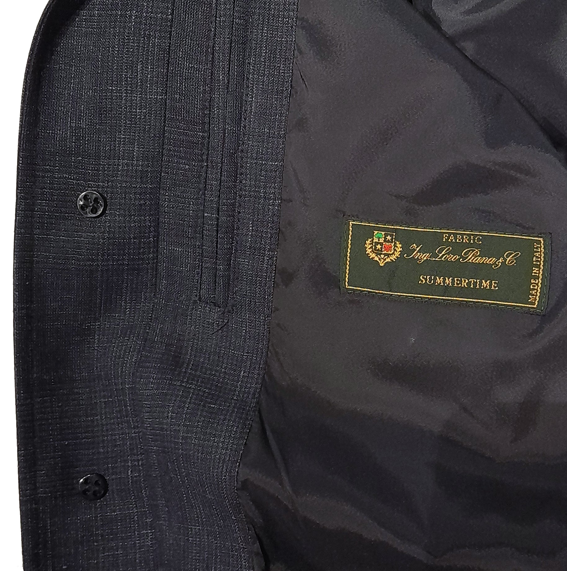 Loro Piana Linen Jacket Bomber Summertime — view 3