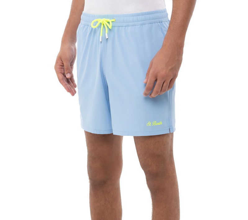 MC2 Saint Barth Man Light Blue Swimwear