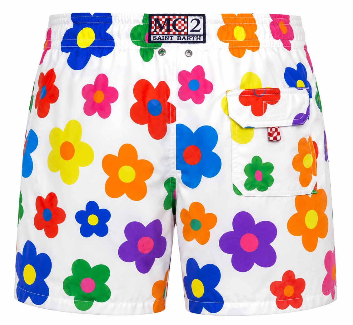 MC2 Saint Barth Man White Swimwear