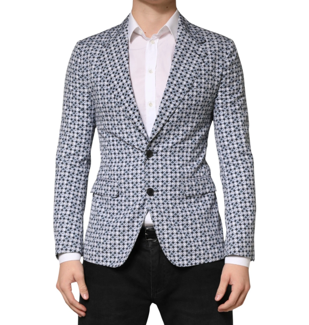 Dolce & Gabbana Man Blue Formal Jacket